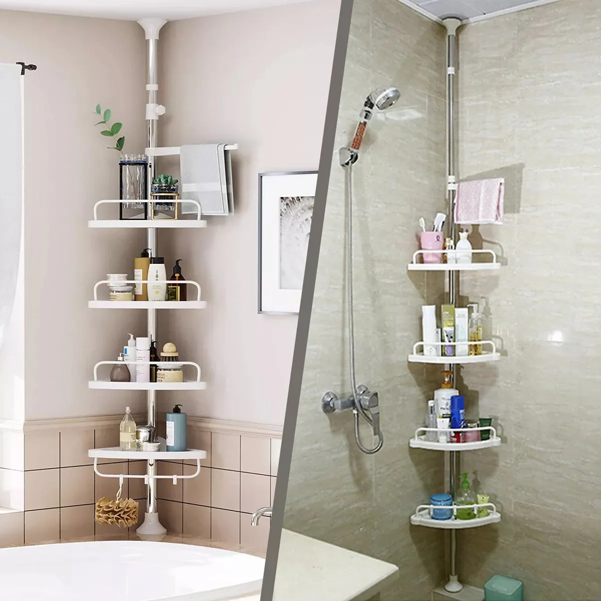 🛁✨ منظم الحمام – الحل المثالي للفوضى! ✨🛁 - Image 3
